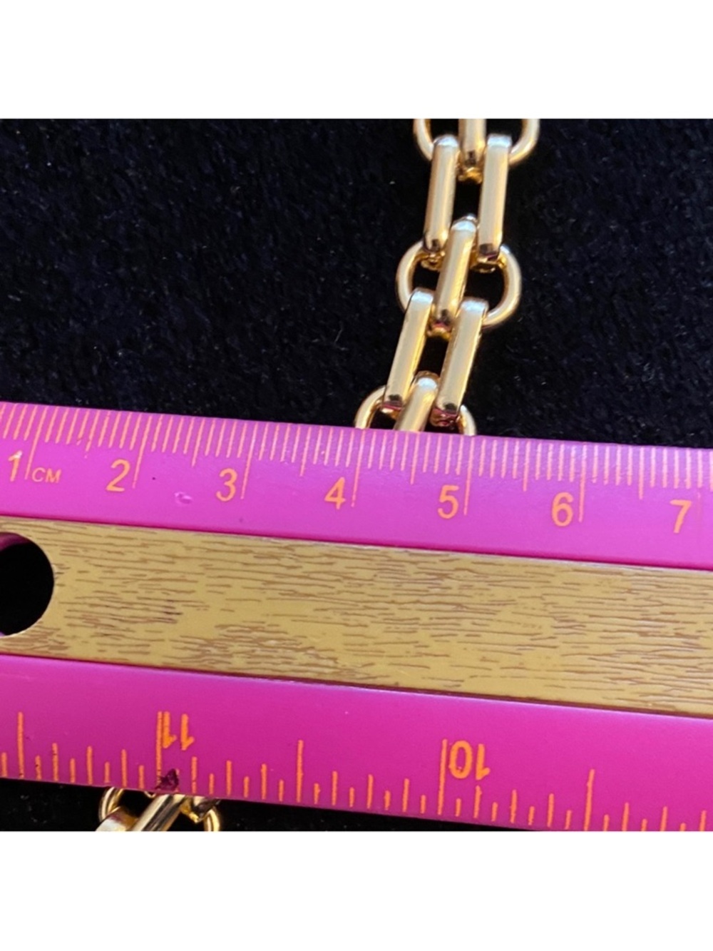 CHANEL Gold-Tone Pearl CC Medallion and Pearl Drop And Chain Necklace - Picture 11 of 12